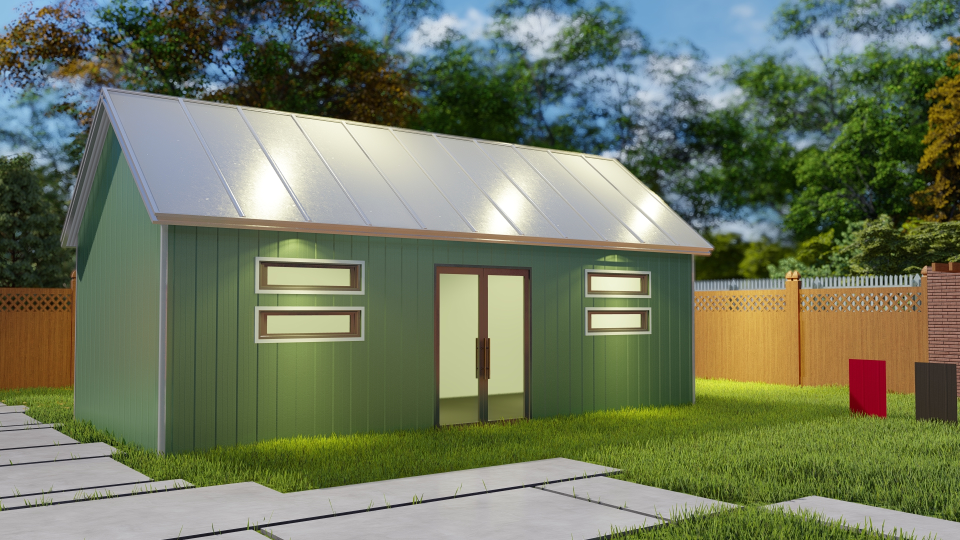 STEEL ECO BACKYARD KIT